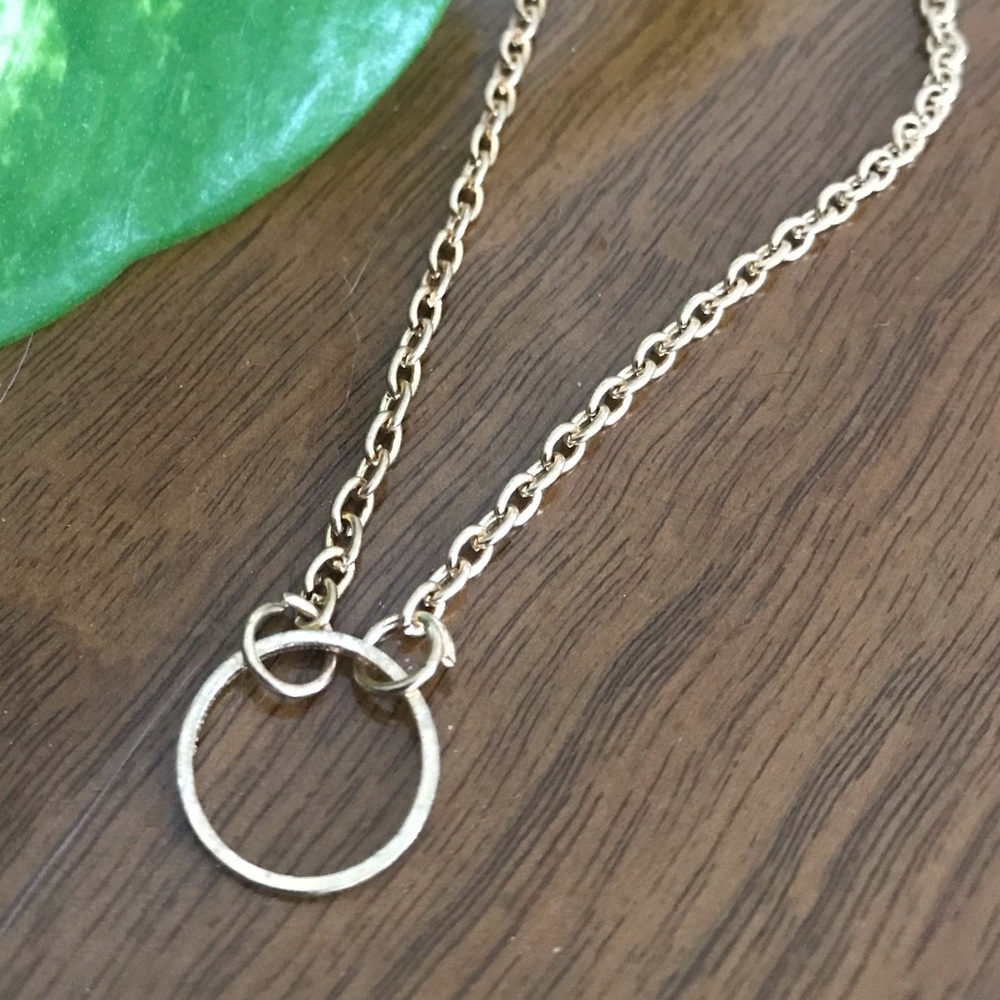 Gold necklace